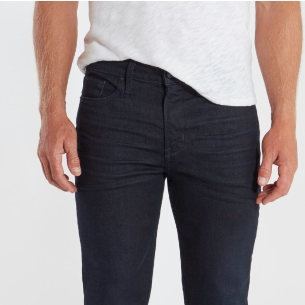 Nwt Hudson Jeans Axl Skinny Fit Denim Pant In Freestyle Medium Dark Wash 32 — image 2 of 5